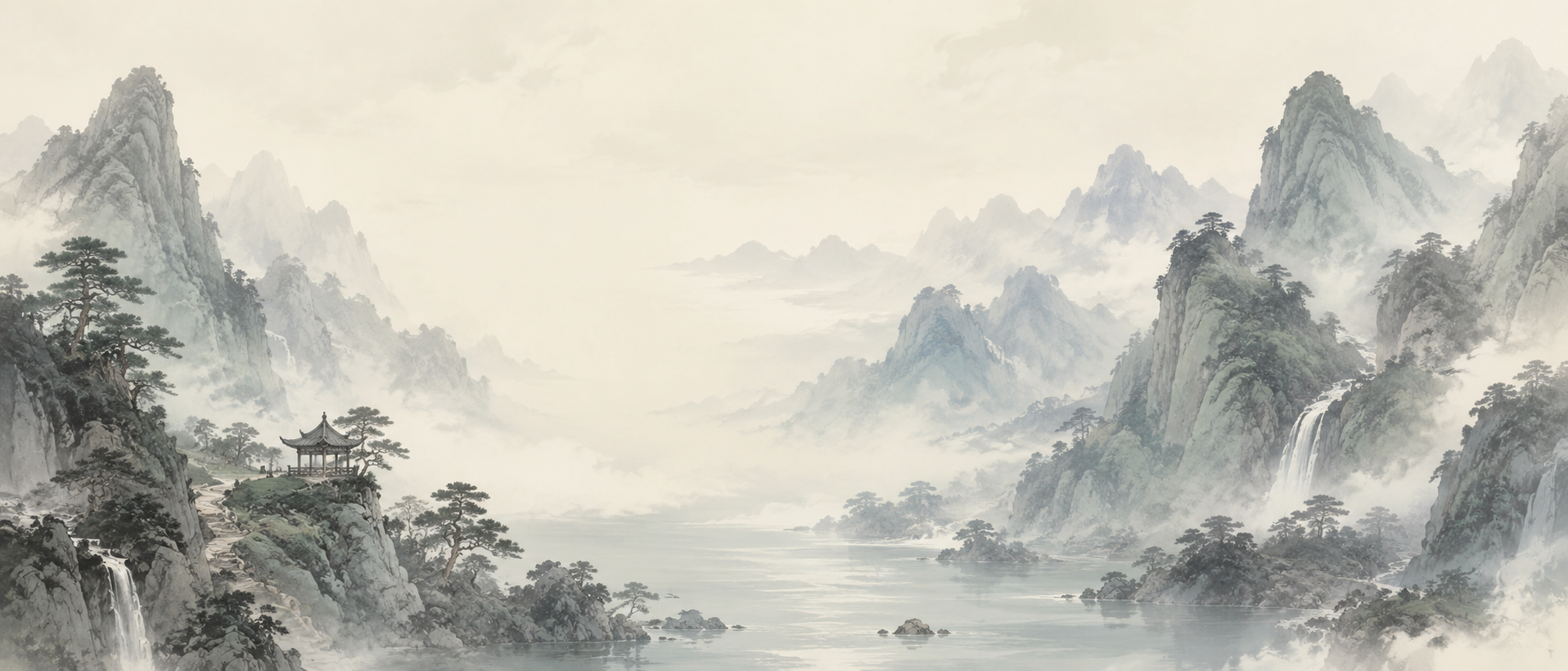 霧に包まれた山水画 — 欽天四化派紫微斗数のスクール世界観